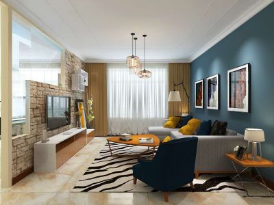 【呼市实创装饰】东方林海小区|103混搭风格/经典装修案例