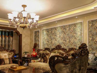 华远锦悦，轻奢美式实景