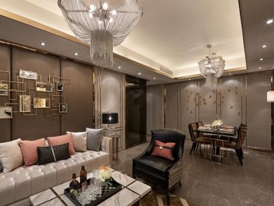 【新古典风格】翡翠城 三室