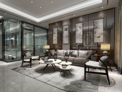 富力城禅意中式