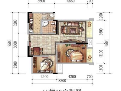 小蜗置家装饰金科中心美式风格装修实例