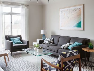 【北欧风格】望江橡树林-三室