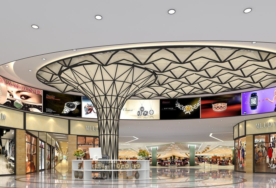 现代时尚商场装修图片