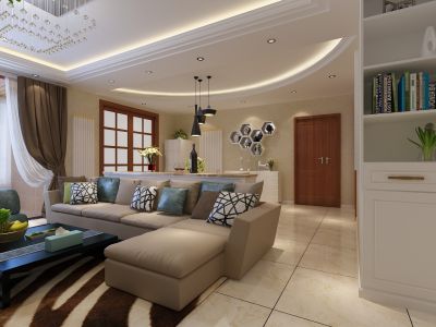 最通透的客餐厅一体设计，隔断太实用了！