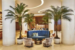 酒店里的那一抹绿