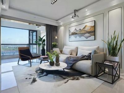 142㎡现代简约风，你的浪漫，此处安放