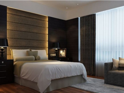 戛纳湾金棕榈-现代简约3居室装修