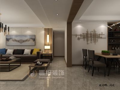 俪滋国际170平米现代风格装修案例