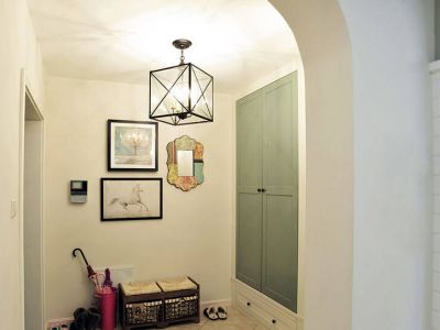 海唐罗马花园127平米美式乡村田园混搭风格