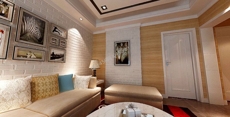 柏悦公馆96.25平方米北欧风格装修