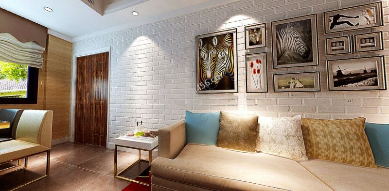 柏悦公馆96.25平方米北欧风格装修