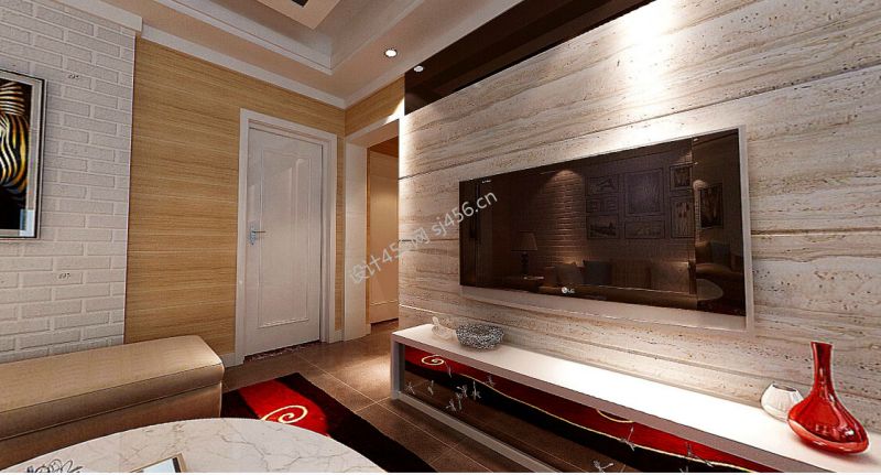 柏悦公馆96.25平方米北欧风格装修