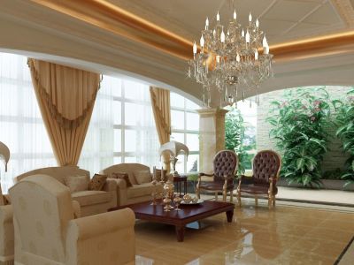 山水黔城古典风格装修案例