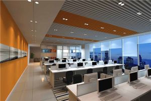 办公室装修中用途和使用功能决定了办公室布局形式