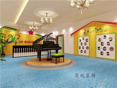 星河国际音乐艺术机构装修案例