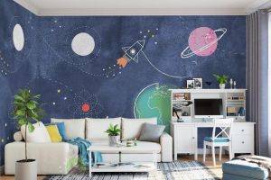 【西安峰淘装饰】儿童房设计，壁纸该如何选！