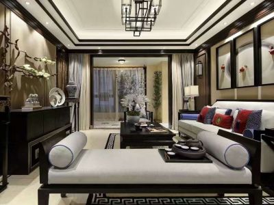 中式怀化紫名都装饰