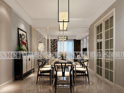 福祥家园130平米现代简约风格装修