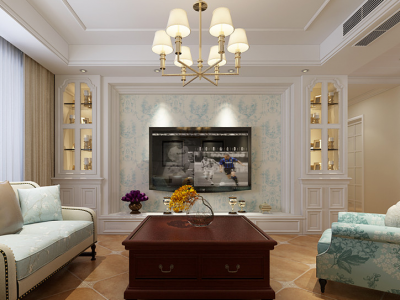 润德天悦城165平田园风格