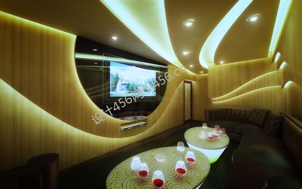 ktv包厢灯光设计效果图