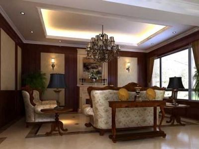 金水湾欧式风格装修案例