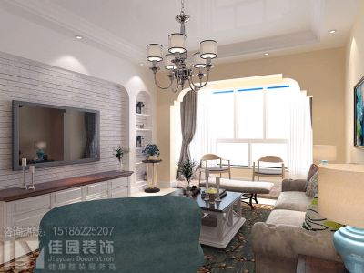 南泥湾6号楼175平乡村美式风案例