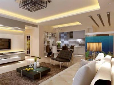 半岛豪苑185平现代风格案例