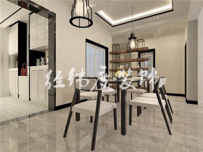 山语城复式180后现代风格案例