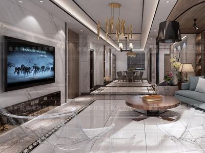 正翔国际202平港式风格案例