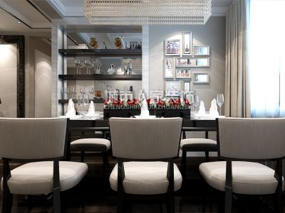 加州郡府138平豪华混搭风格案例