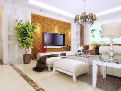 世府名邸110平欧式风格案例