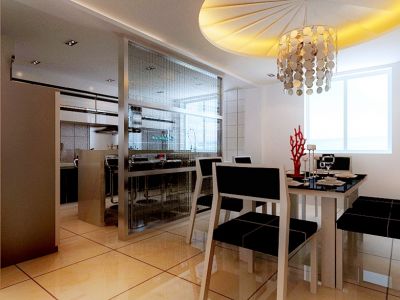 西安名京九合院三室两厅现代简约风