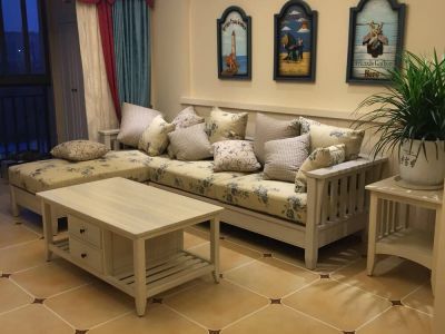 七星新城110平田园风格装修案例