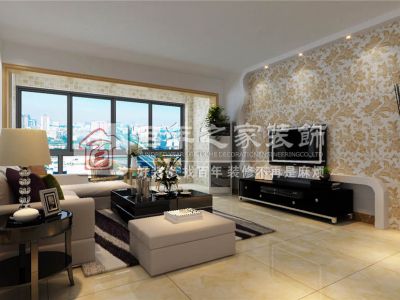 彰泰新城145㎡现代风格案例