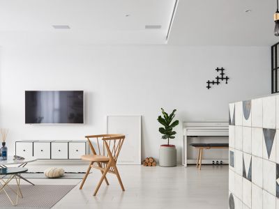 彰泰天街105平北欧风格案例