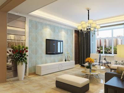 碧水康城120平现代简约风格案例