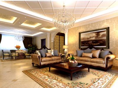 潍坊市宝通六号280平米复式古典风格