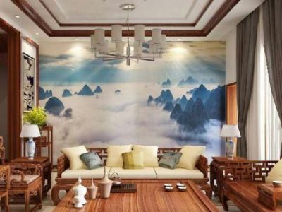 沁园100平中式古典案例