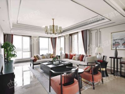 大有公馆218㎡轻奢风格装修设计