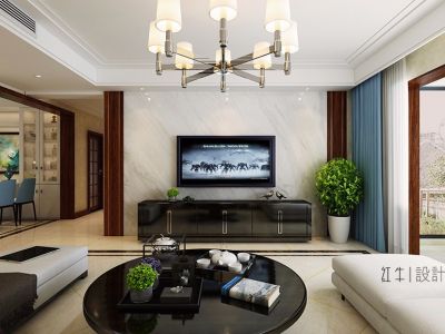 钟山花园城混搭风格装修案例