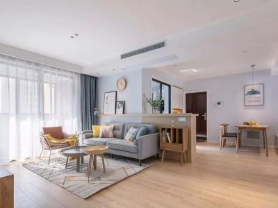 玩转98㎡北欧极简风，麻雀虽小五脏俱全！