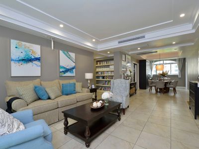 漫香堤136平米美式简约风格装修案例