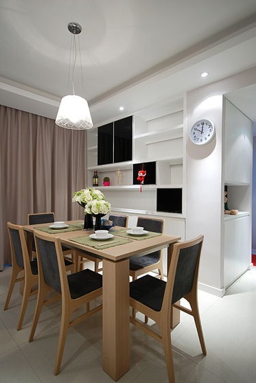 威尼斯水城现代简约95㎡三居室装修效果图