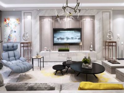 营口水域兰亭 现代港式风格