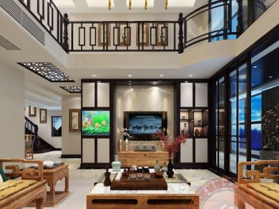 鑫海湾新中式风格案例