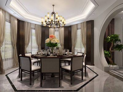 康桥九溪郡400㎡东南亚风格别墅设计案例