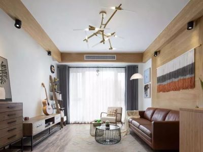 现代简约95平小家