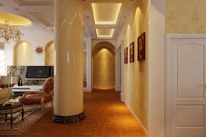 【德尚装饰】客厅走廊装修技巧及走廊风水事项