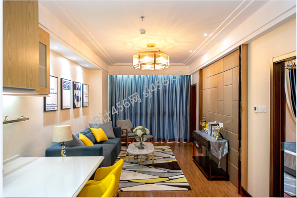 世纪金源现代风60平米公寓装修设计案例