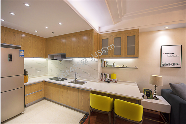 世纪金源现代风60平米公寓装修设计案例